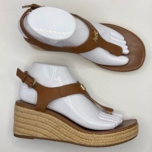Michael Kors Laney Thong Espadrille Wedge Sandals